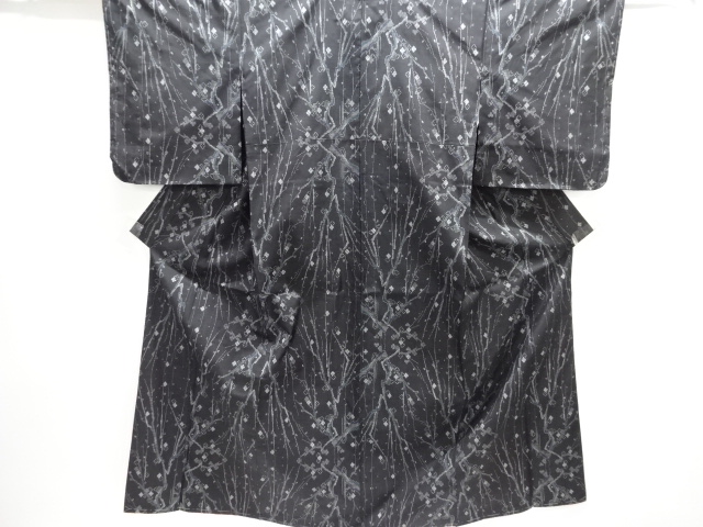 Japanese Kimono / Tsumugi Omeshi Silk